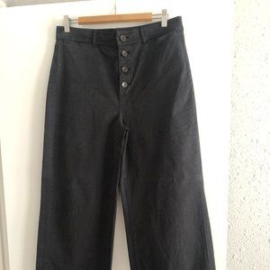 Everlane Lightweight Button-Fly Wide Leg Chino Pants (12) - NWOT